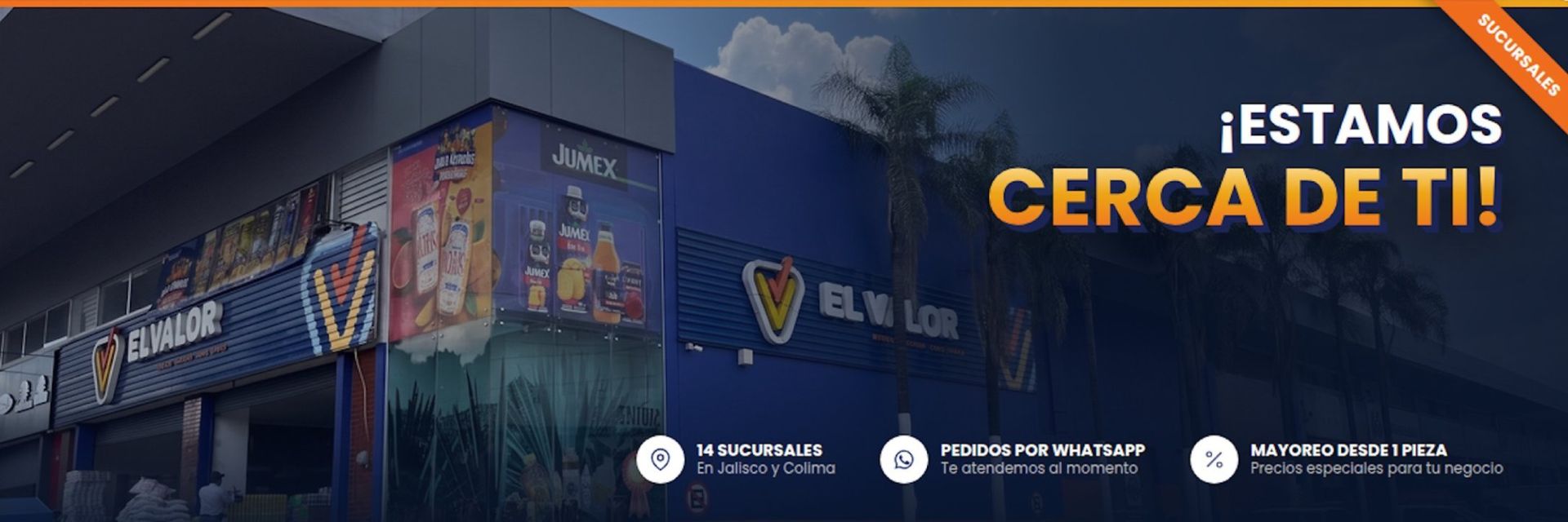¡Estamos cerca de ti! 14 sucursales en Jalisco y Colima