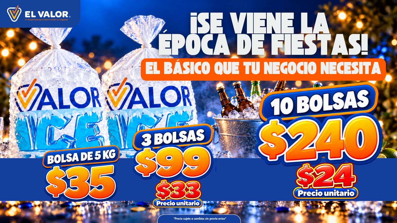 Promo hielo El Valor