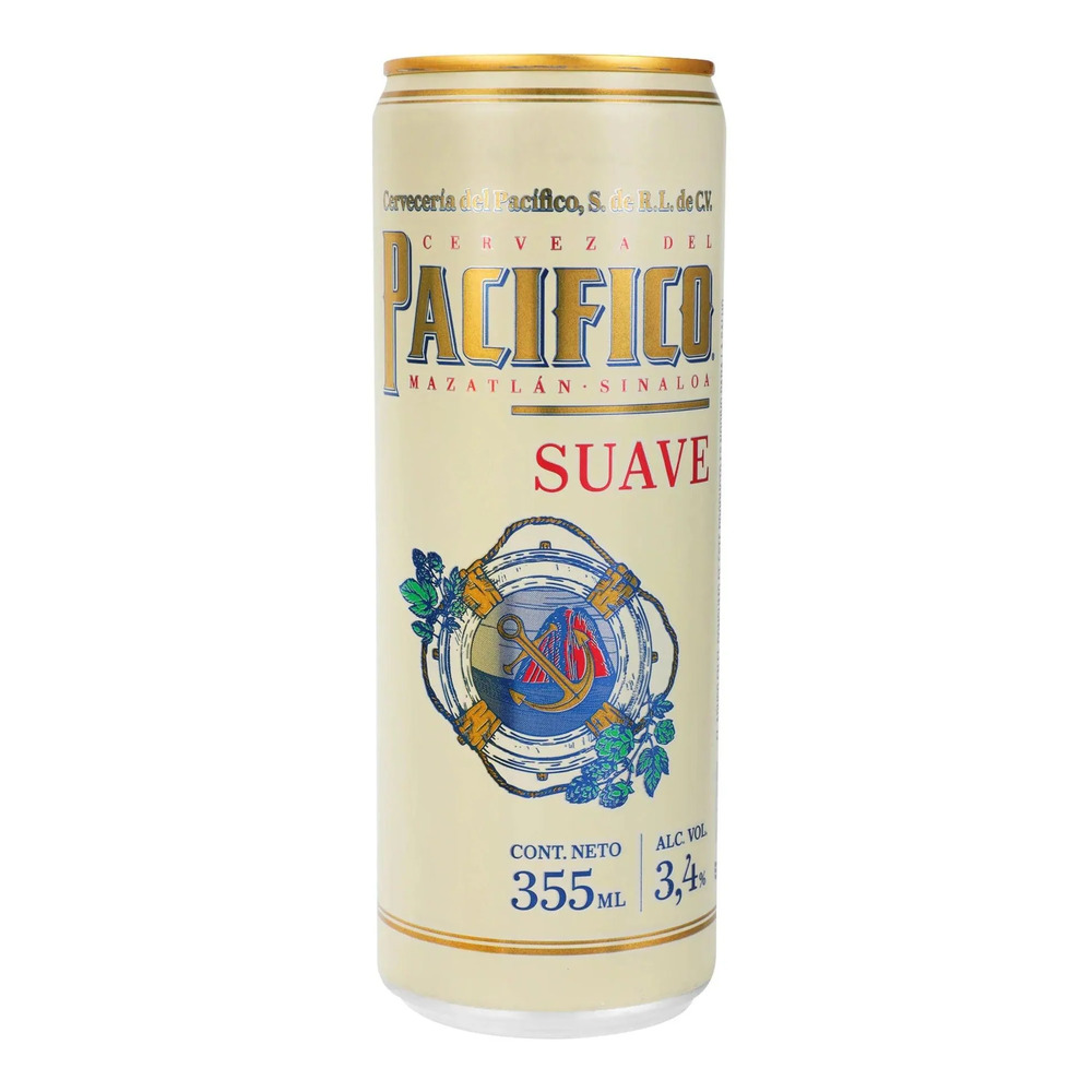 PACIFICO SUAVE LATA 355 ML
