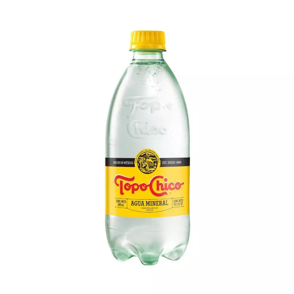 TOPO CHICO AGUA MINERAL 600 ML