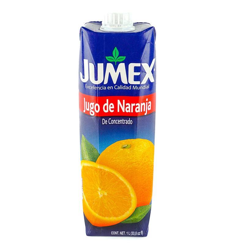 JUMEX TETRAPACK NARANJA 1 LT