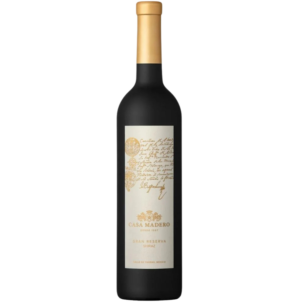 VINO TINTO CASA MADERO RVA SHIRAZ 750 ML