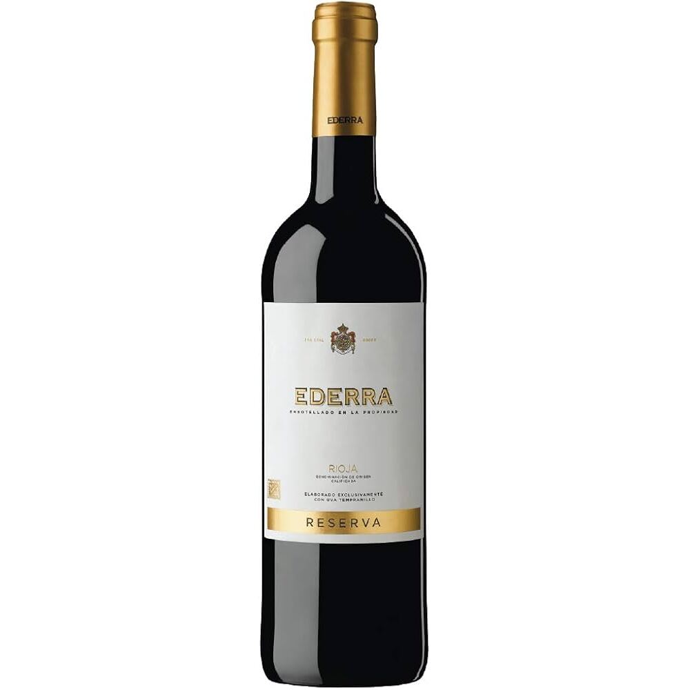 VINO TINTO EDERRA RIOJA RESERVADO 750 ML
