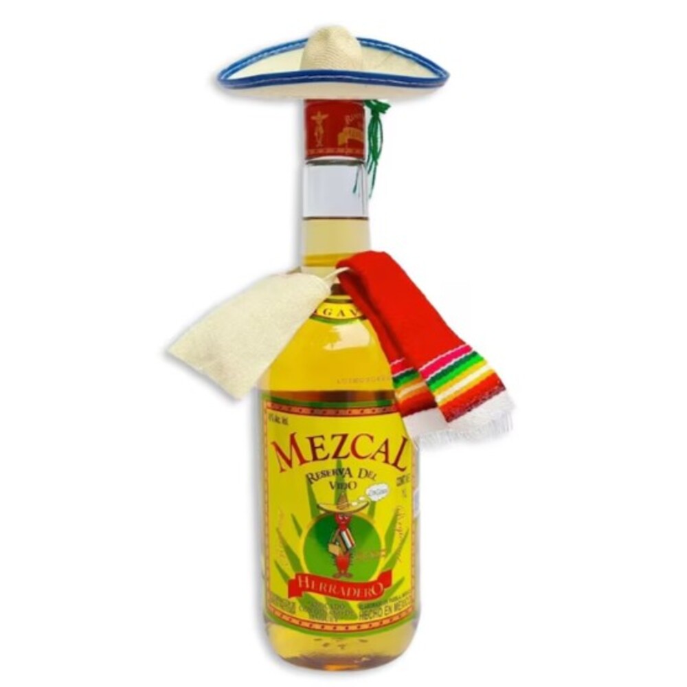 MEZCAL EL HERRADERO CON GUSANO 1 LT