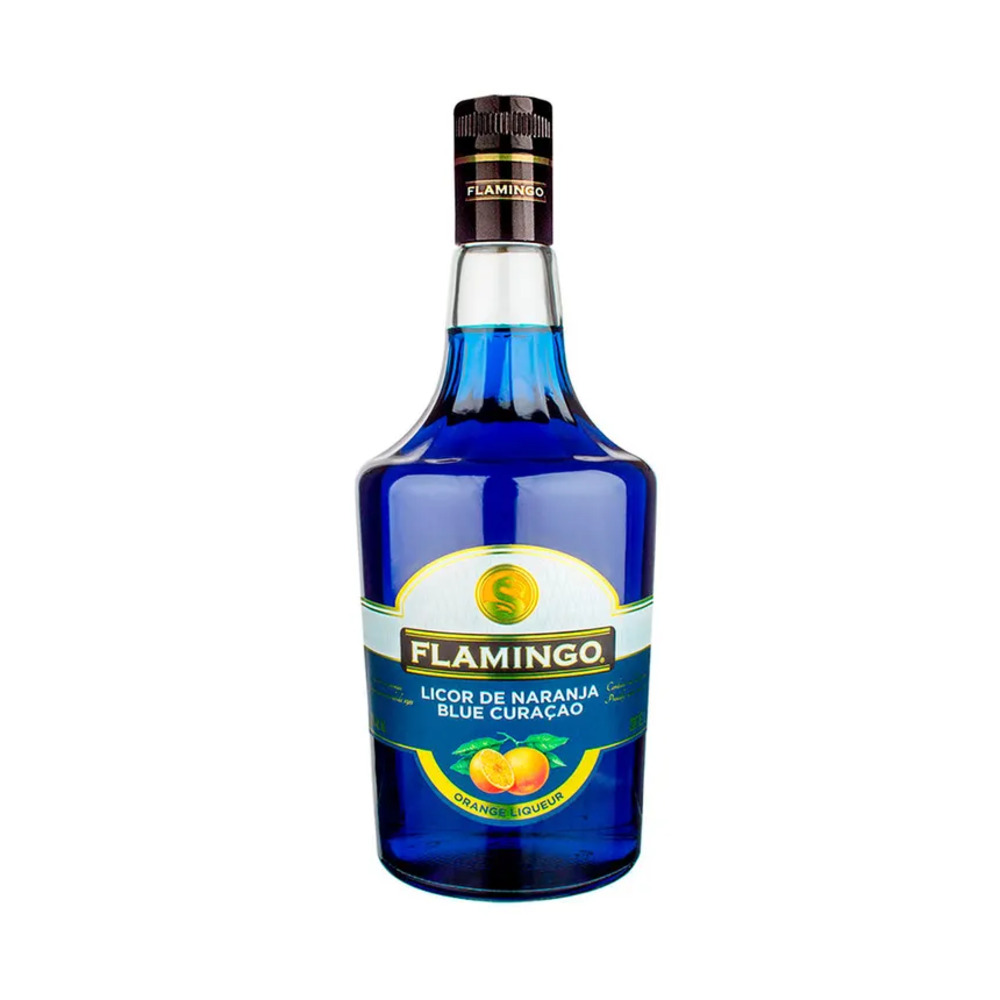 LICOR FLAMINGO BLUE CURACAO 1 LT