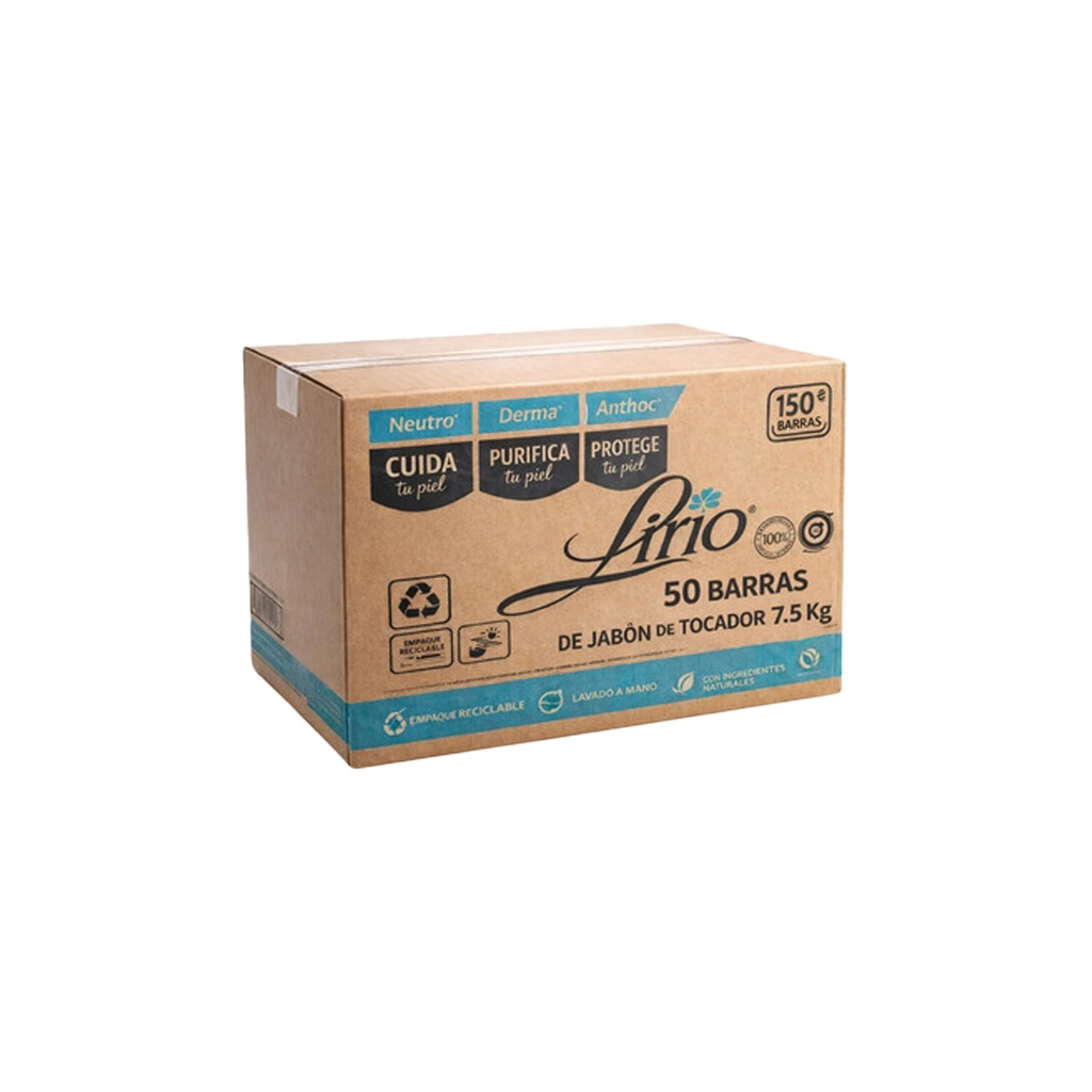 JABON LIRIO BARRA PAQUETE
