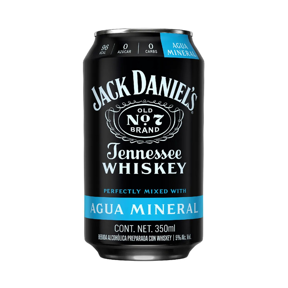 JACK DANIEL'S LATA MINERAL 355 ML