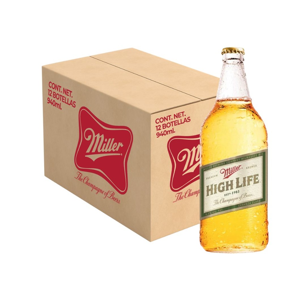 MILLER VIDRIO 940 ML