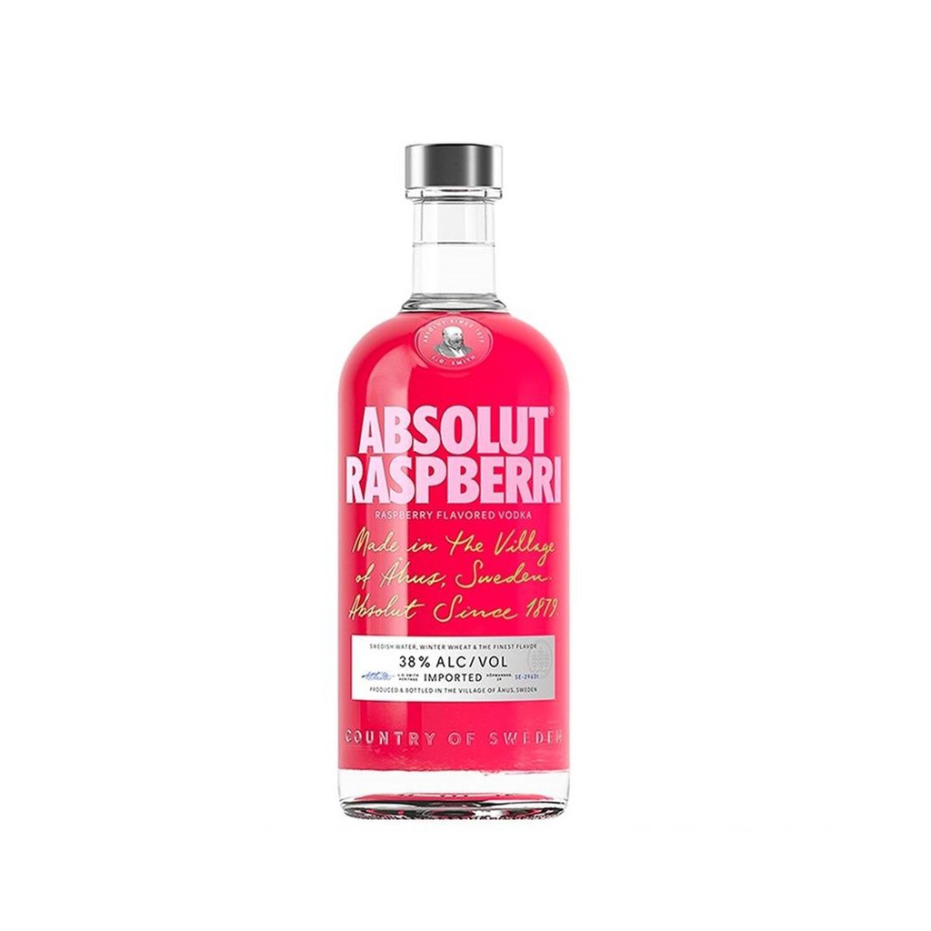 VODKA ABSOLUT RASBERRY 750 ML